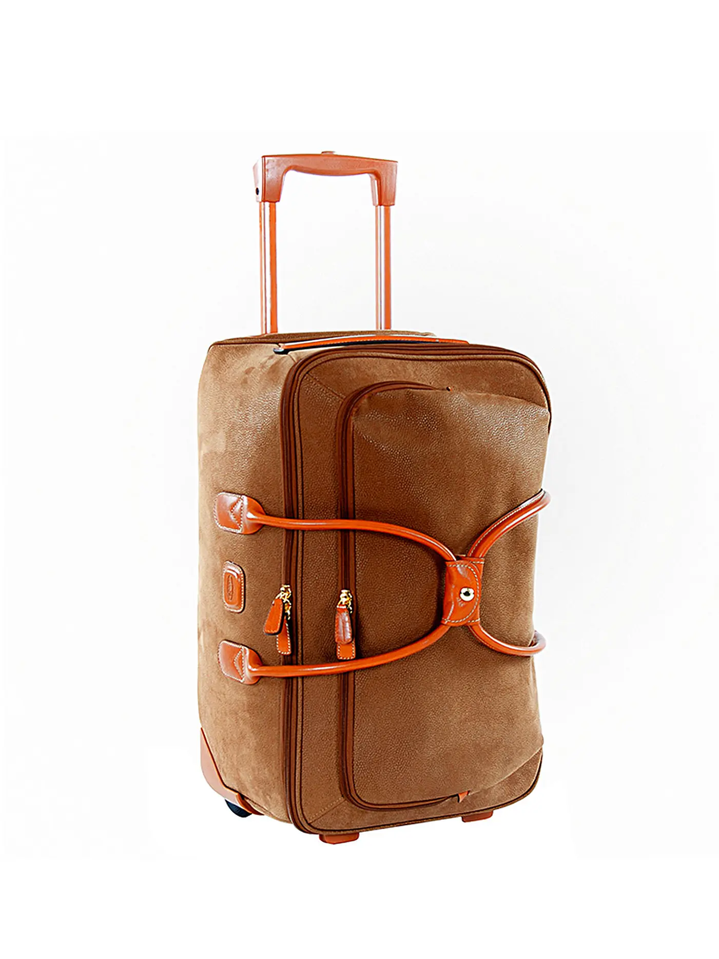 BRICS | Reisetasche mit Rollen "Life" 55cm (Blau) | camel